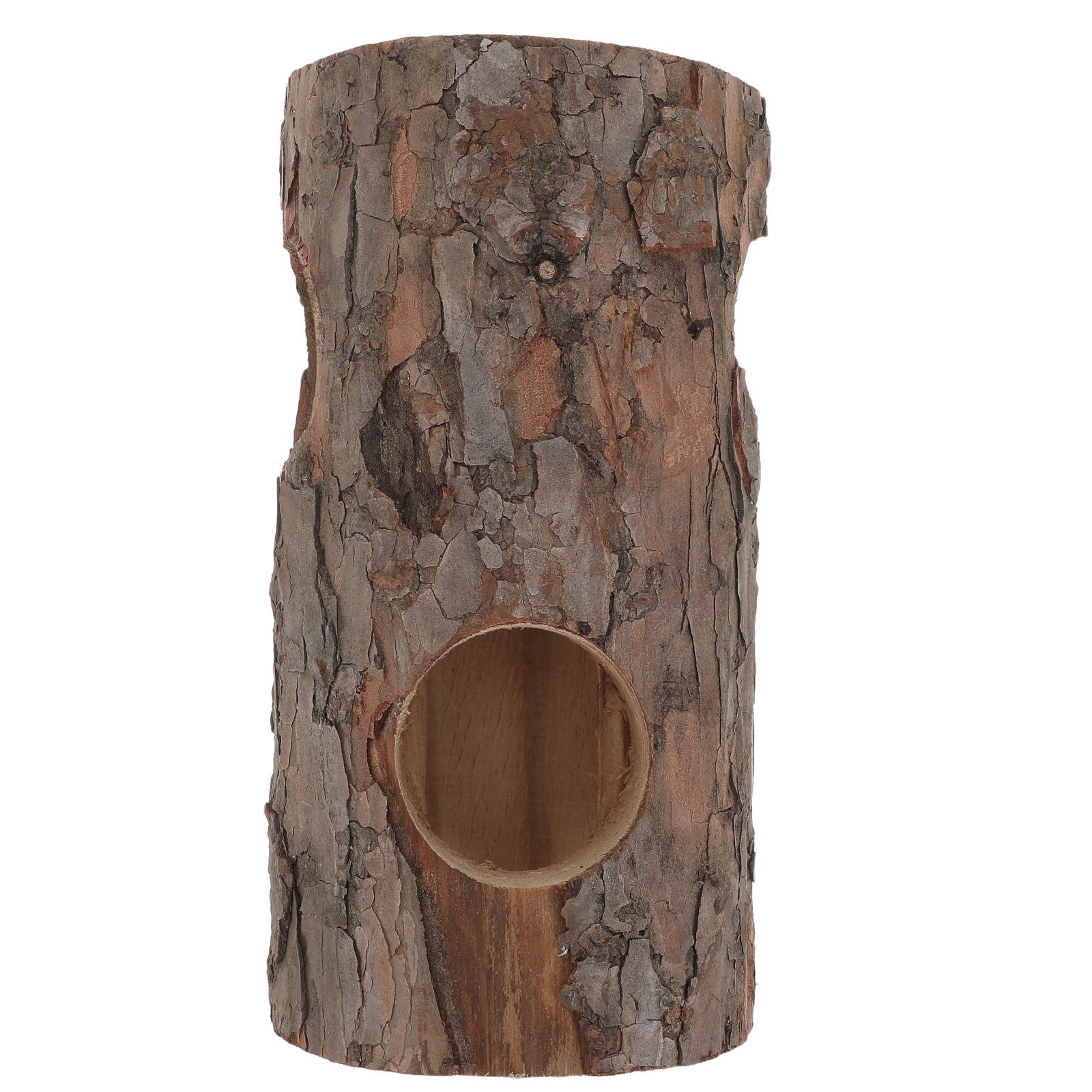 HOOWIFFY Aquarium Driftwood Natural Wood Hideout Log Cave for Reptile and Fish Terrarium