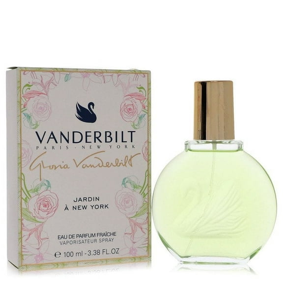 Vanderbilt Jardin A New York by Gloria Vanderbilt Eau De Parfum Fraiche Spray 3.4 oz for Women Pack of 2