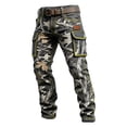 thumbnail image 2 of Pantalon Cargo Polyvalent Quotidien pour Hommes avec Multiples Poches et Performance Extérieure, Pantalon de Travail Pratique pour Randonnée, Décontracté, Mode Urbaine, 2 of 3