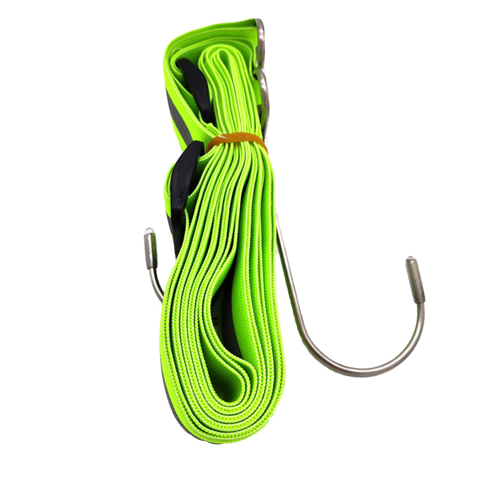 funtasica Car Cover Strap Wind Protector, Elastic Windproof Rope, Versatile, Universal Outdoor Bungee Cord Adjustable for Boat Sedan 3m