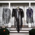 thumbnail image 2 of COSTYLE Set of 3 Hanging Skeleton Ghosts Grim Reapers Halloween Outdoor Decorations, 2 of 4