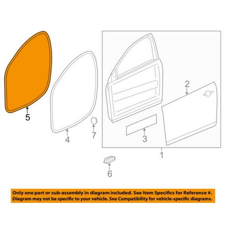 Chevrolet GM OEM 11-15 Volt Front Door-Weatherstrip Seal on Body 20993866