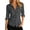 Grey, variant on Womens Cotton Linen Button Down Shirts Loose Fit Long Sleeve Collared Blouse 2026 Astylish Women Button Down Shirts Casual Long Sleeve V Neck Top(Red,L)