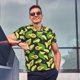 thumbnail image 4 of Fotbe Fresh Avocado Camiseta Polo de Golf para Hombre con Estampado – Camisa Deportiva Transpirable con Cuello Abotonado-XX-Large, 4 of 6