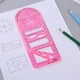 thumbnail image 4 of Geométrica Multifuncional Dibujo Elipse Circular Plástico (rosa), 4 of 7