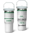 thumbnail image 2 of Freak in the Sheets Excel Coffee Cup, Interesting Excel Tumbler Cup, Gift for Colleagues Boss Accountant Friend, Handle Mug with Fun Spreadsheet Design, Christmas New Year Gift, 2 of 6