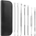 thumbnail image 2 of Blackhead Remover Pimple Tool - Comedone Zit Extractor Kit - for Nose Facial Pore Extraction - with Anti-allergic Design and Ergonomic Handle, 2 of 6
