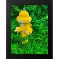 thumbnail image 2 of Grayscale 12x14 Black Modern Framed Museum Art Print Titled - Cozy Hydrant, 2 of 5