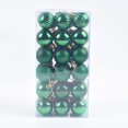 thumbnail image 3 of Juego de 36 bolas de plástico irrompibles para árbol de Navidad, decorativas, para colgar, de 4 cm, 3 of 5