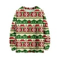thumbnail image 6 of Women's Long Sleeve Christmas Pullover 3 D Christmas Printed Pullover Sweatshirt, 6 of 7