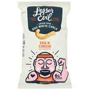 (9 pack) (9 Pack) Lesser Evil Curls Egg White Egg & Cheese, 4 Oz