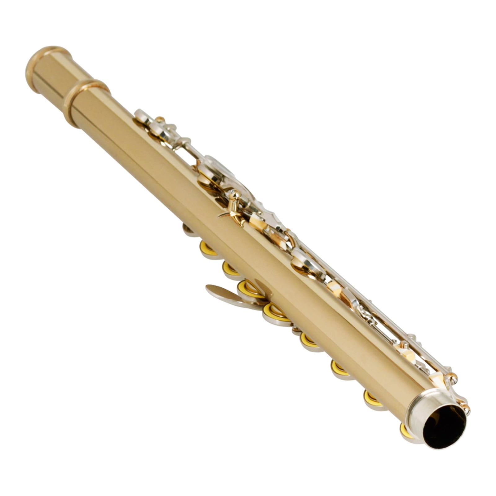 Ergonomic Design 16 Closed Holes Flute Musical Instrument for and Enthusiasts