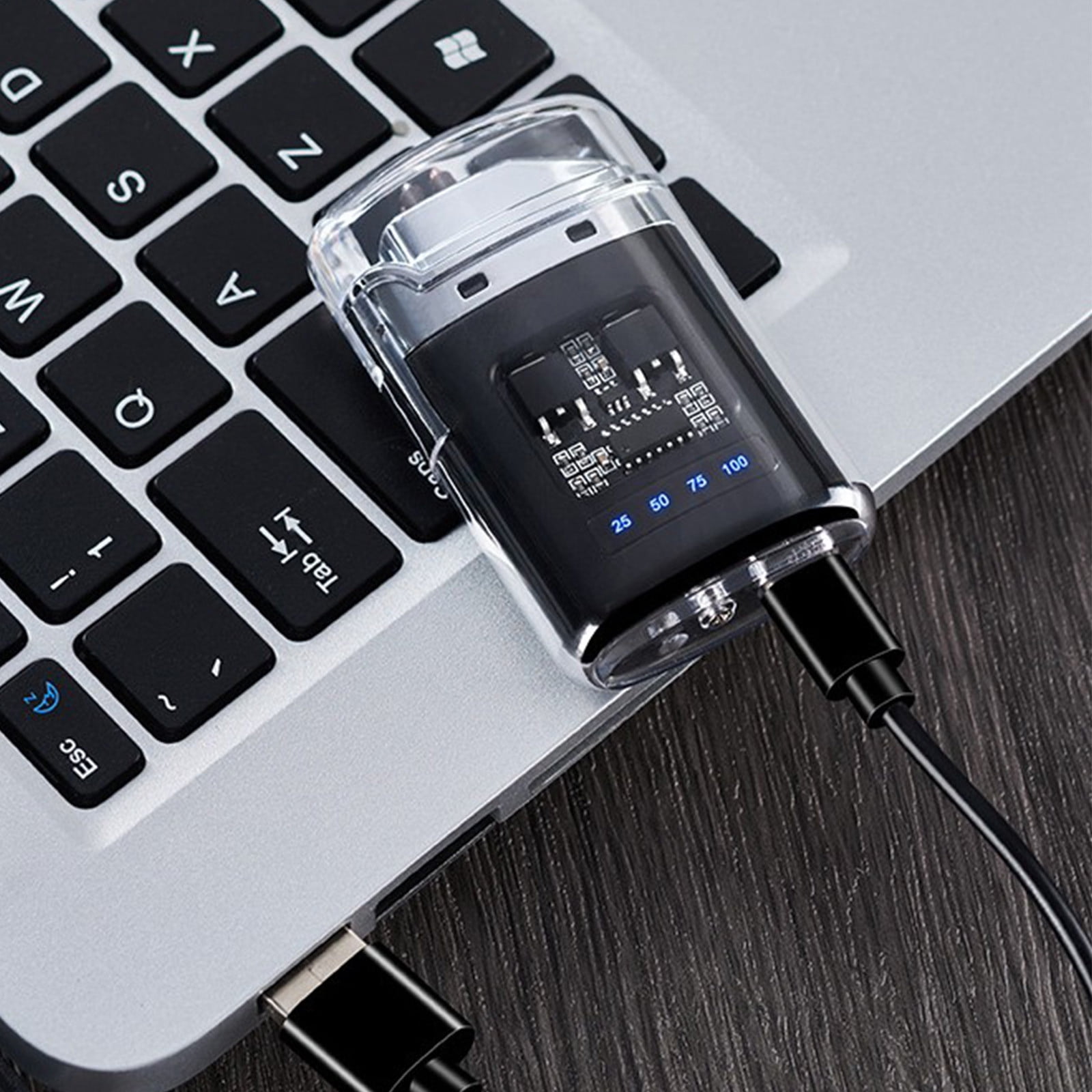 3 Set of Electronic Rechargeable Lighter, Lighter, Type-C Rechargeable Lighter Outdoor Windproof Lighter