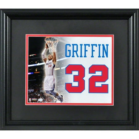 NBA - Blake Griffin Los Angeles Clippers Framed 12x14 Jersey Number Collage