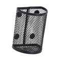 thumbnail image 1 of Dickly Pen Holder Pencil Locker Sturdy Mesh Versatile Accessories Practical Storage Box Black Semi Circle, 1 of 8