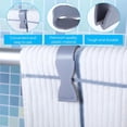 thumbnail image 3 of EcoNesxp Kitchen towel clip beach towel clip gray, 3 of 5