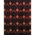 thumbnail image 1 of Ahgly Company Machine Washable Indoor Rectangle Abstract Bakers Brown Area Rugs, 2' x 4', 1 of 7
