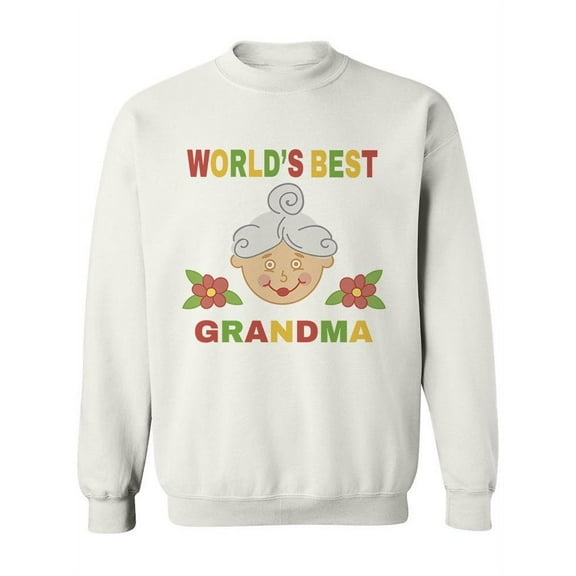 World's Best Grandma! Sweatshirt Women -Image by Shutterstock, Female Small