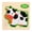 White, variant on Wooden Toddler Jigsaw Puzzles, 3D Cartoon Animal & Vehicle Learning Board, Montessori Early Educational Intelligence Toys for Boys Girls