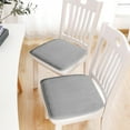 thumbnail image 4 of Dvruxg Chair Cushions for Dining Chairs with Ties and Removable Cover Thick Dining Kitchen Chair Pads Indoor Dining Room Chair Cushions, 15.75x15.75 Inch, 4 of 6