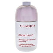 Clarins Bright Plus Advanced Brightening Serum, Dark Spot Targeting Facial Serum for Even-Looking Skin Tone, 1.7 oz / 50 ml