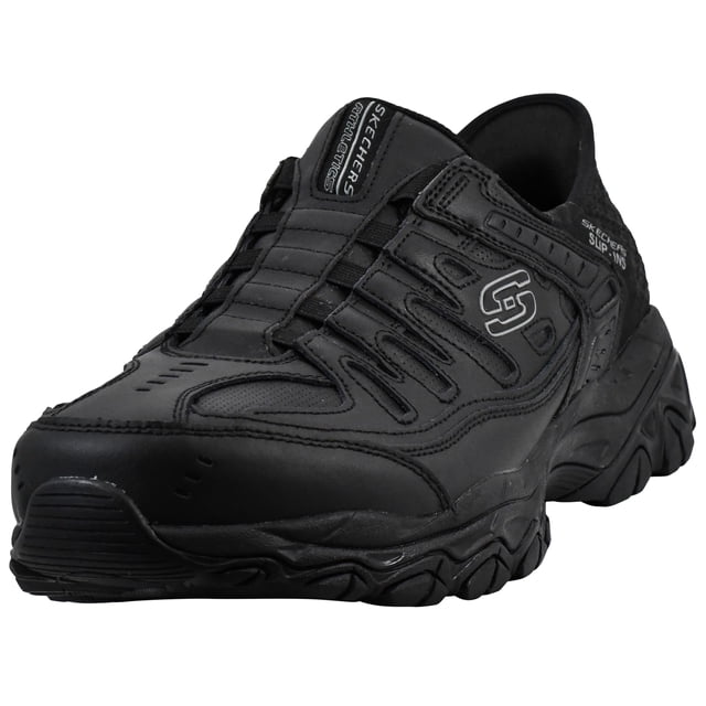 Zapato Skechers Afterburn M.Fit Grill Captain para hombre, color negro