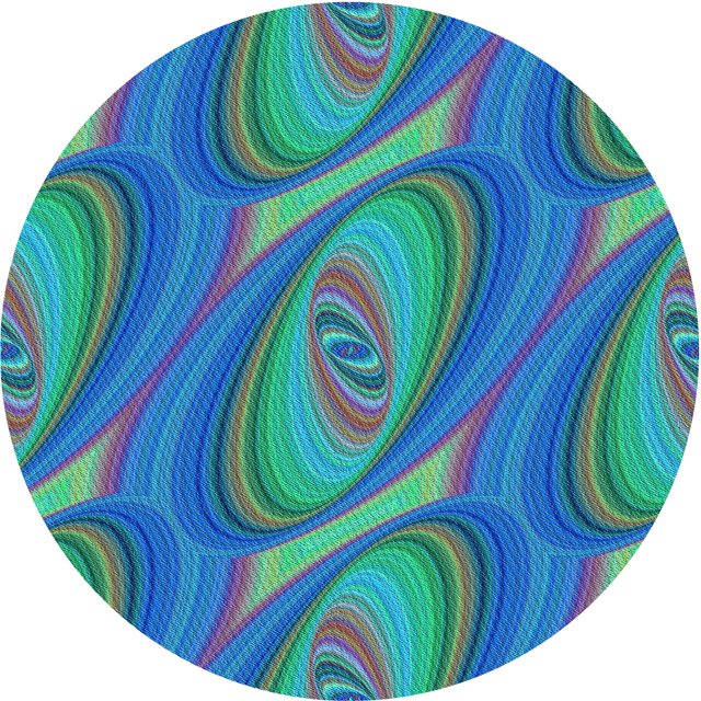 Ahgly Company Machine Washable Indoor Round Transitional Dark Turquoise Green Area Rugs, 8' Round