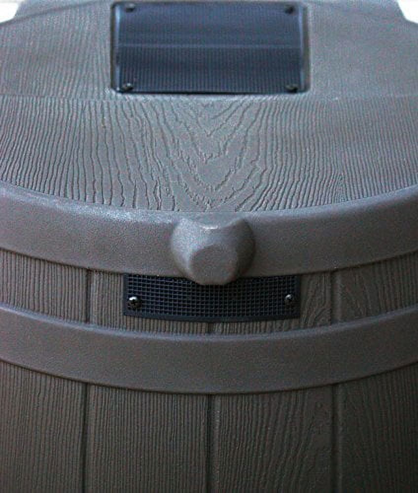 Rain Wizard 50 Gallon Rain Barrel Water Collector,
