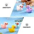 thumbnail image 4 of Kit de Mini Figuras de Patos de Resina, Paquete de 100 Patos pequeños y Lindos, Patos de Resina, jardín de Hadas, Acuario, casa de muñecas, Decoraciones de Paisaje, Mini Figuras para decoración del, 4 of 5