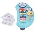 thumbnail image 4 of Toy Xylophone, Music Education Effect Attractive Color Simple Operation ABS Material Baby Xylophone  For Gift For Home Blue, 4 of 8