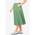 thumbnail image 4 of Woman Within Plus Size 7-Day Knit A-Line Skirt, 4 of 6