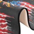 thumbnail image 6 of SKYSONIC Eagle Labor Day Runner Rug with Rubber Backing, USA Flag Non Slip Entryway Rug Runner Washable Soft Area Rug Carpet for Hallway Bedroom Kitchen Decor,2'x6', 6 of 6