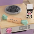 thumbnail image 2 of Lil' Friends Wooden Play Kitchen with 14 Play Pieces and Storage Bin, 2 of 9