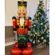 thumbnail image 4 of Navidad de pie Santa Claus muñeco de nieve Cascanueces globo alce árbol de Navidad bolas infladas Navidad 2024 decoraciones de fiesta de Año Nuevo, 4 of 4