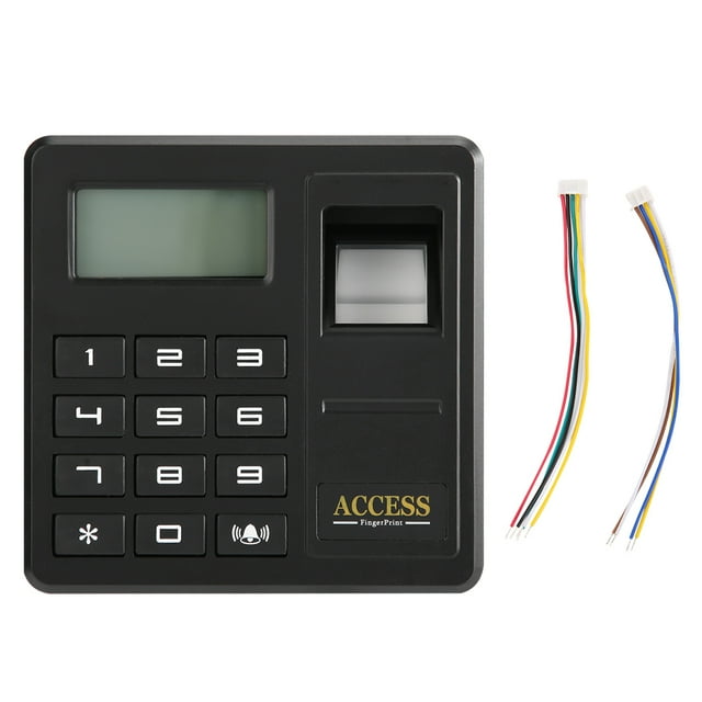 Sistema inteligente de controlador de puerta Wiegand26, Control de acceso con contraseña y huella dactilar, RFID, 125KHZ