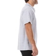 thumbnail image 3 of Woolverino - Men's Merino Wool Microweight Polo - Ash Gray - 2X-Large, 3 of 3