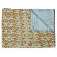 thumbnail image 1 of Taj Hotel Jeté en Coton Kantha / 50"x70 Pouces / A, 1 of 5