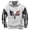 White, variant on IWRICH Western Hoodies for Men Tribal Aztec Cowboy Ethnic Country Hooded Sweatshirts Fall Long Sleeve Pullover Tops White XL
