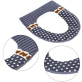 thumbnail image 3 of Dinheiro Almohadillas para Fundas para Asientos de Inodoro, Almohadillas para Fundas para Asientos de Inodoro de Tela Lavables, más cálidas y Suaves para el baño, 3 of 5
