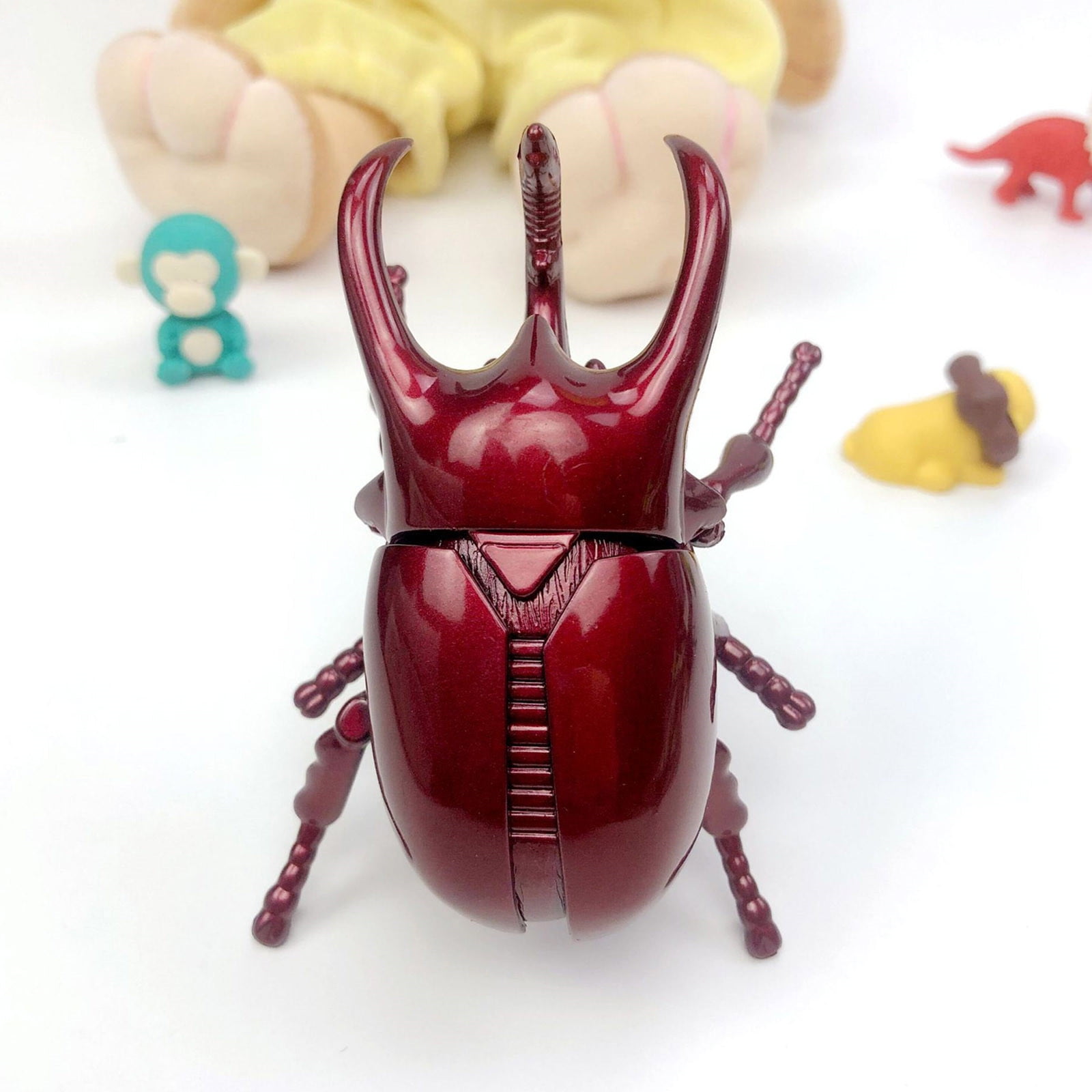 KEUSN Classic Clockwork Wind Up Beetle Toys Realistic Insect Figures