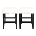 thumbnail image 2 of 26-inch Leather Stools - Comfort for Sitting - Under Desk Placement - Durable Construction, 2 of 7