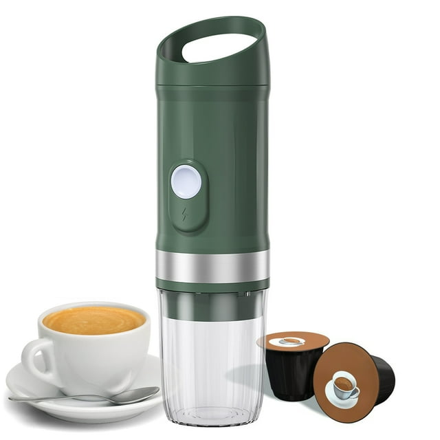 Portable Electric Espresso Coffee Machine Cordless Heat and Cold Brew