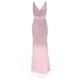 thumbnail image 3 of Vestido de lentejuelas Prolriy para mujer, largo dorado, para fiesta, noche, dama de honor, lentejuelas, baile de graduación, escote en V, para mujer, vestidos festivos para mujer, vestido de, 3 of 4