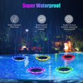 thumbnail image 2 of Solar Floating Pool Lights with Remote, Color Changing Sunflower Water Lights for Ponds, Pools, Garden Decor - Waterproof LED Decorations, 2 of 7