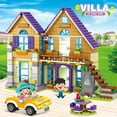 thumbnail image 3 of EP EXERCISE N PLAY Friends House Building Blocks, Vacation Villa  Blocks for Boys Girls Ages 6-12 (831 Pieces), 3 of 6