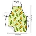 thumbnail image 2 of Pofeuu Fresh Corn Print Aprons with Pockets, Cute Aprons for Kitchen, Cooking, Server, Barber, Chef Apron, 2 of 7