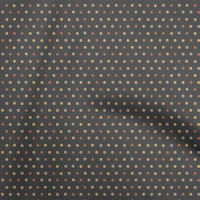 oneOone Cotton Poplin Gray Fabric Asian Block Sewing Craft Projects Fabric Prints By Yard 56 Inch Wide