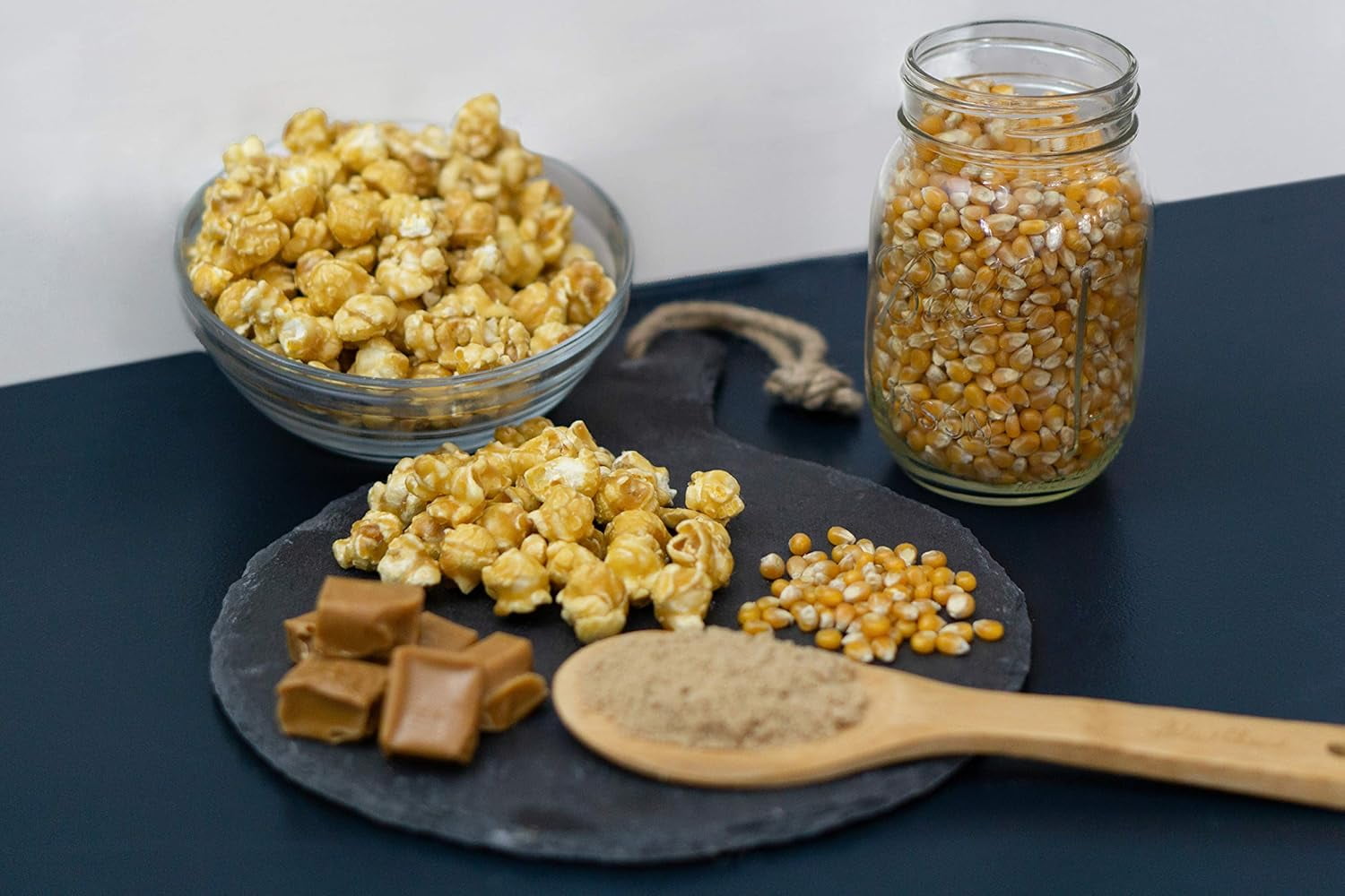 Jd’s Snack Factory Caramel Corn Popcorn – Classic Sweet & Crunchy Caramel Popcorn Snack, 128 oz
