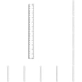 thumbnail image 3 of Cateissary Plastic Ruler Transparent Learning Prop Measuring Tool Professional Straight Stationery Rulers Business School Supplies 30 CENTIMETROS 10piezas, 3 of 5
