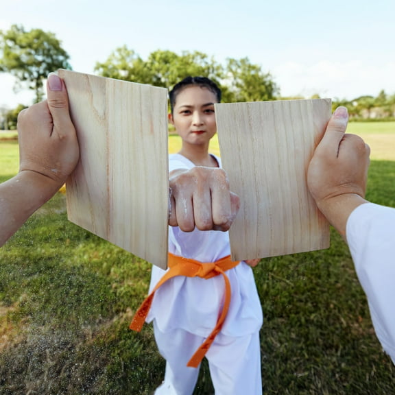 OUNONA  10 Pcs Boards to Break for Karate Breaking Taekwondo Plate Training